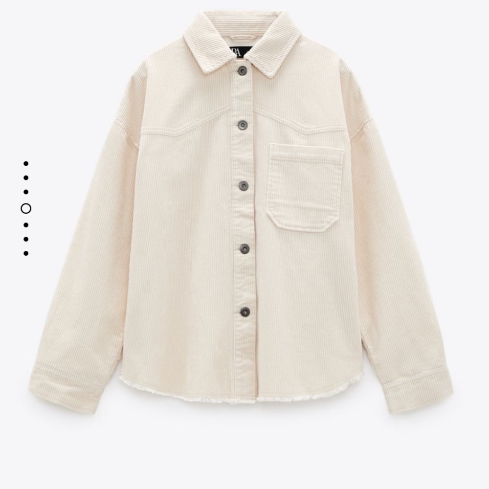 Zara corduroy over shirt